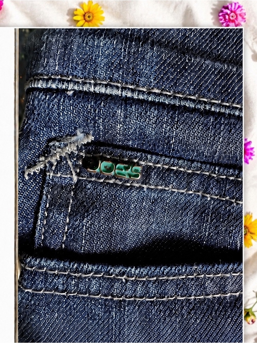 Gorgeous Condition 🌸 Joe's Premium Stretch Denim Joe's Jeans Blue Jeans Size 26 - Picture 11 of 16